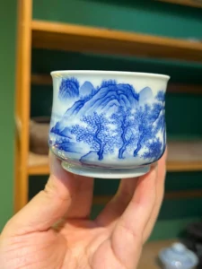 Mountain Landscape Tea Cup — view 6