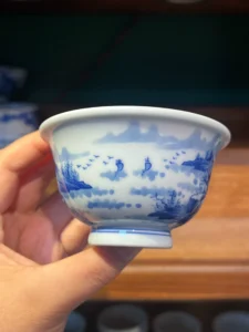 Mountain Landscape Tea Cup — view 5