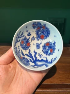 Pufferfish Porcelain Piece — view 8