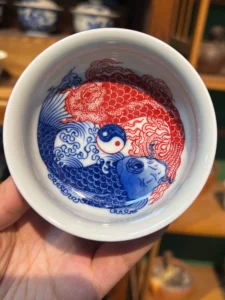 Yin & Yang Fish Tea Cup — view 7