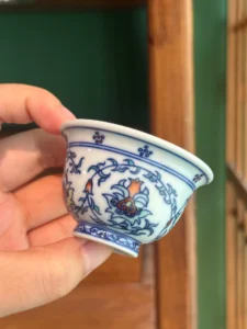 Scrolling Lotus Tea Cup — view 4