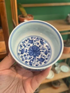 Scrolling Lotus Tea Cup — view 7