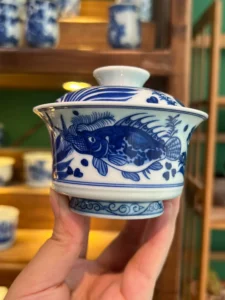 Fish & Water Plants Gaiwan — view 7