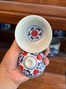 Scrolling Lotus Gaiwan — view 6
