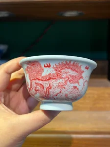 Playful Lions Tea Cup — view 2