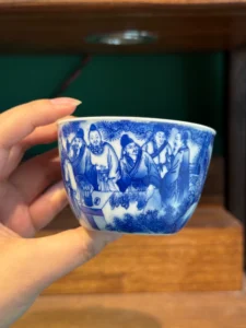 Scholars’ Gathering Tea Cup — view 2