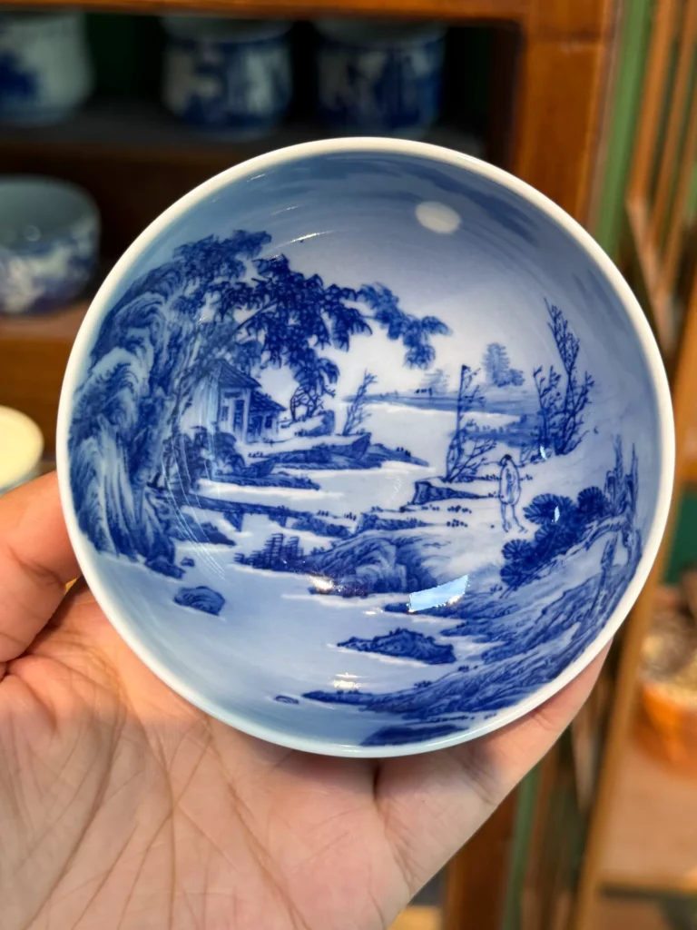 Moonlit Landscape Tea Cup