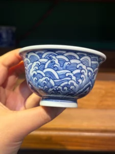 Waves & Cliffs Tea Cup — view 5