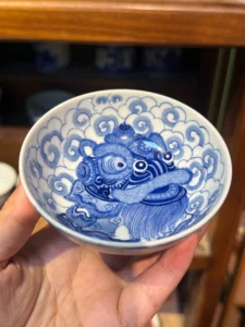 Playful Lions Tea Cup — view 8