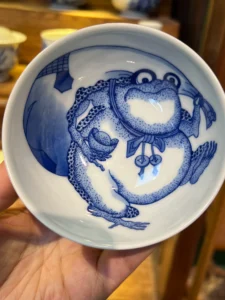 Golden Toad Tea Cup — view 7