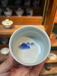 Mountain Landscape Tea Cup — view 8