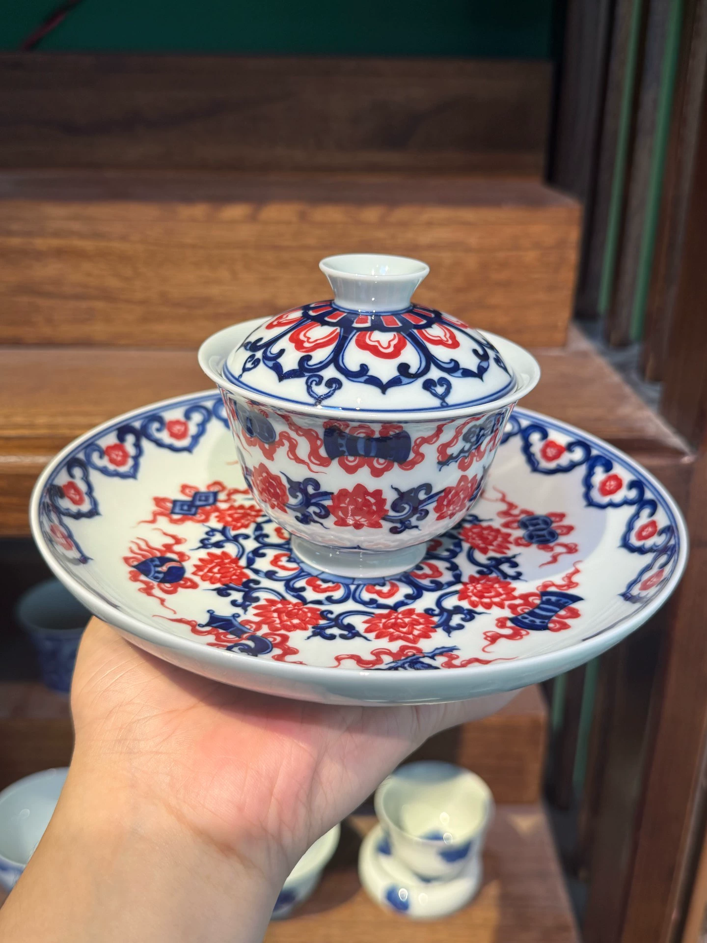 Eight Treasures Gaiwan