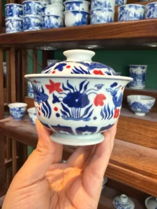 Fish & Water Plants Gaiwan — view 6