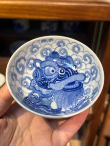 Playful Lions Tea Cup — view 4