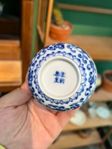 Scrolling Lotus Tea Cup — view 8