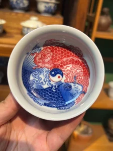 Yin & Yang Fish Tea Cup