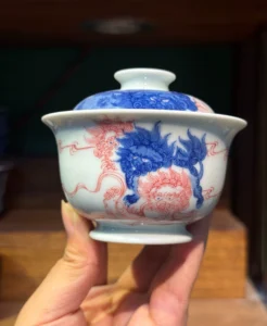 Playful Lions Gaiwan — view 2