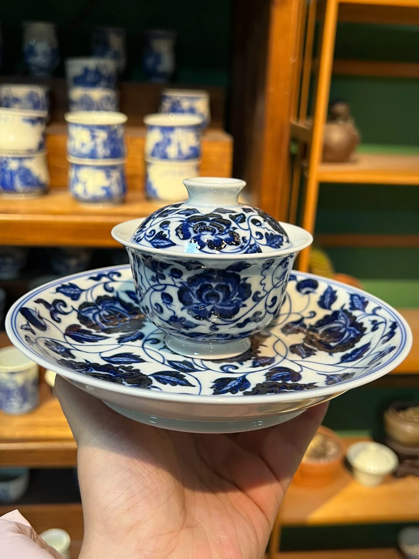 Peony Gaiwan