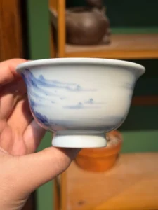 Mountain Landscape Tea Cup — view 5