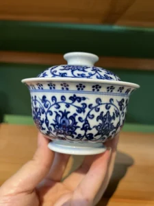 Scrolling Lotus Gaiwan — view 2