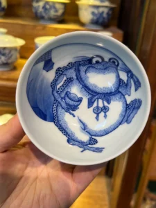 Golden Toad Tea Cup — view 3