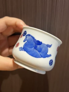 Horse & Coins Tea Cup — view 4