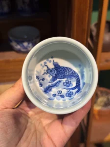 Fish & Water Plants Tea Cup — view 4