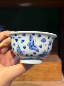 Butterflies & Blossoms Tea Cup — view 5