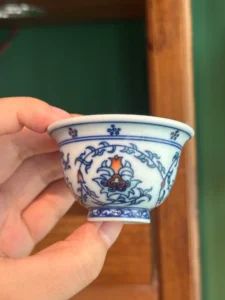 Scrolling Lotus Tea Cup — view 8