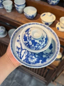 Pine, Bamboo & Plum Gaiwan — view 2