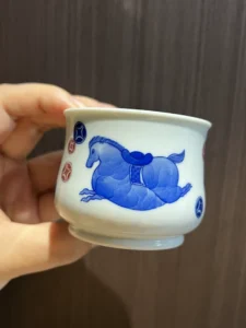 Horse & Coins Tea Cup