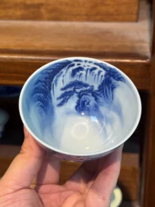 Winter Landscape Tea Cup — view 9