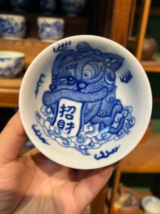 Playful Lions Tea Cup — view 4