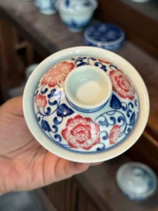 Scrolling Flowers Gaiwan — view 5