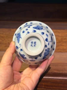 Butterflies & Blossoms Tea Cup — view 9