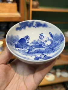 Chess under the Pines Tea Cup — view 7