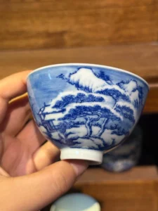 Winter Landscape Tea Cup — view 7