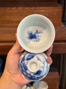 Mountain Landscape Gaiwan — view 5