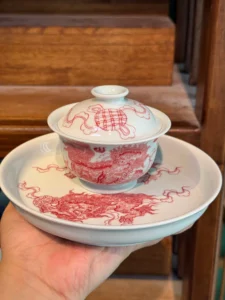 Playful Lions Gaiwan