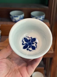 Scrolling Lotus Tea Cup — view 9