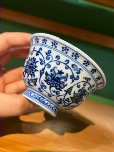 Scrolling Lotus Tea Cup — view 5