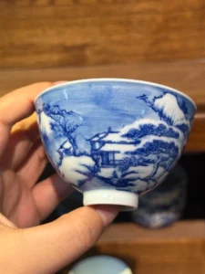 Winter Landscape Tea Cup — view 2
