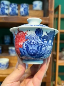 Leaping Carp Gaiwan — view 5