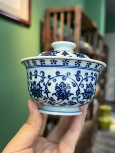 Scrolling Lotus Tea Set — view 5