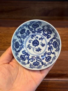 Scrolling Lotus Tea Cup — view 2