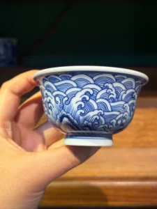 Waves & Cliffs Tea Cup — view 3
