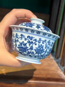 Scrolling Lotus Gaiwan — view 7