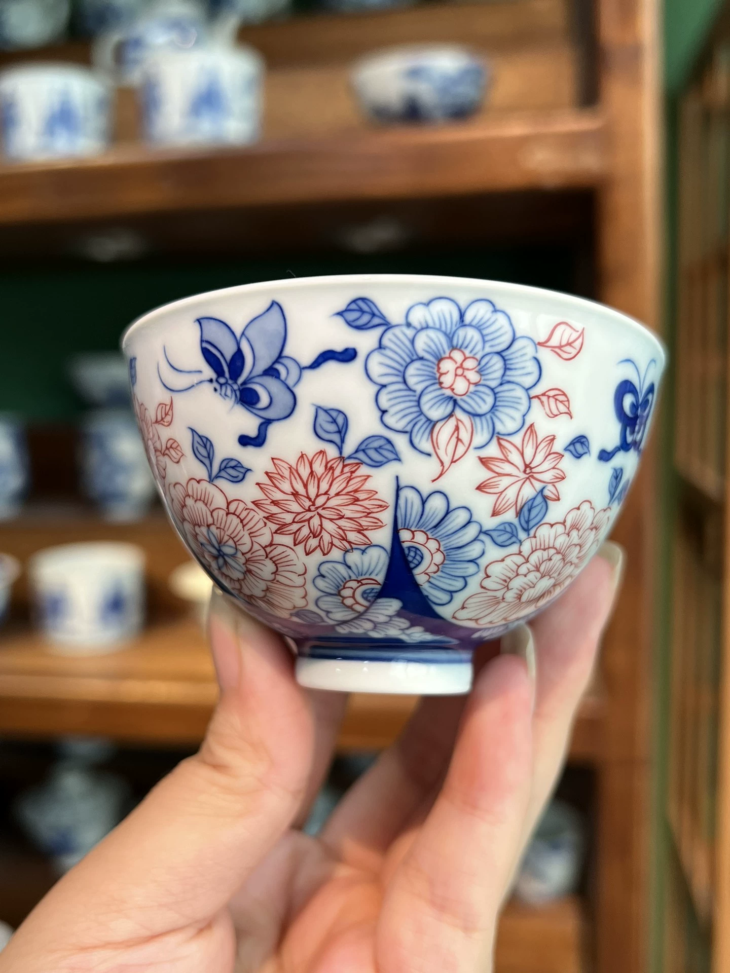 Butterflies Tea Cup