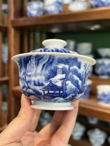 Mountain Landscape Gaiwan — view 6
