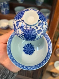 Scrolling Lotus Gaiwan — view 7